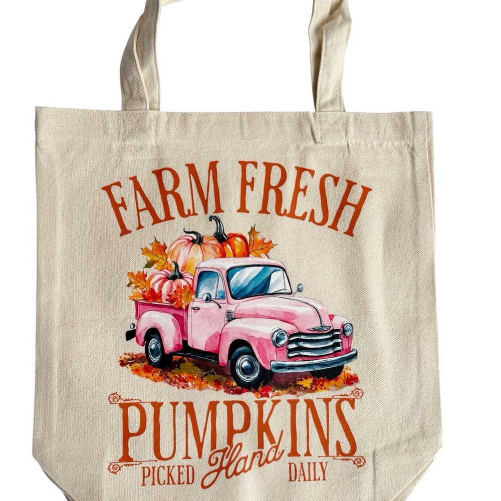 Farm Fresh Pumpkins Tote Bag